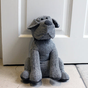 Herringbone Dog Door Stop Grey - XShowhome Limited - Riva