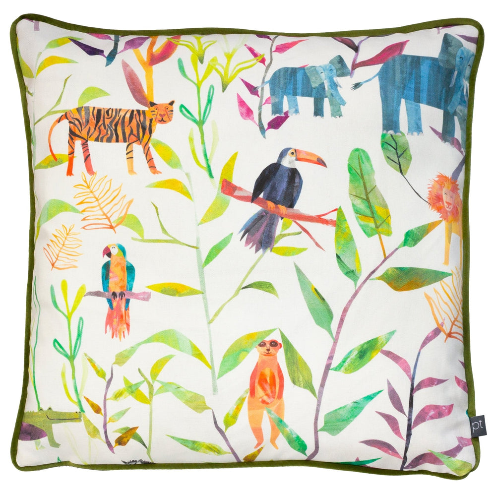 Hide and Seek 43x43 Feather Filled Cushion Candyfloss - Canwell Interiors Limited - Riva