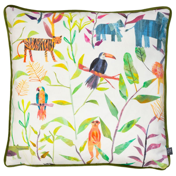 Hide and Seek 43x43 Feather Filled Cushion Candyfloss - Canwell Interiors Limited - Riva