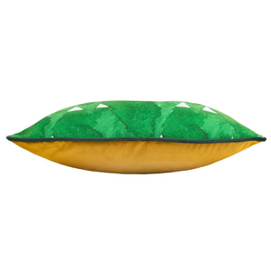 Hide and Seek Santa 43x43 Feather Filled Cushion Green - Canwell Interiors Limited - Riva