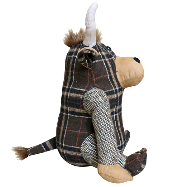 Highland Cow Door Stop Multi - Canwell Interiors Limited - Riva