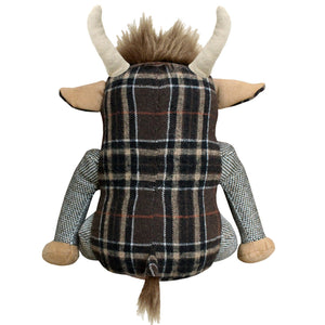 Highland Cow Door Stop Multi - Canwell Interiors Limited - Riva