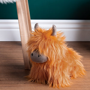 Highland Cow Doorstop Orange New - Canwell Interiors Limited - Riva