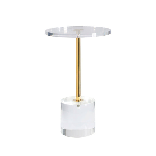 Hollywood Clear Side Table - Canwell Interiors Limited - Canwell
