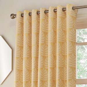 Horto 168x137 R/top Curt Ochre - Canwell Interiors Limited - Riva