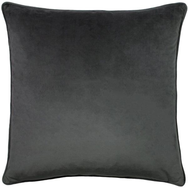 Hortus 50x50 Feather Filled Cushion Charcoal - XShowhome Limited - Riva