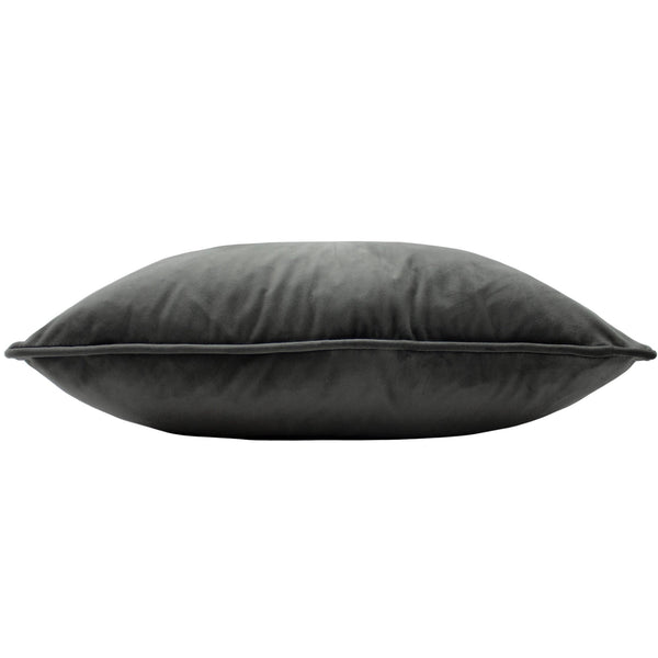 Hortus 50x50 Feather Filled Cushion Charcoal - XShowhome Limited - Riva