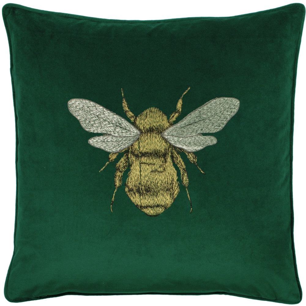Hortus 50x50 Feather Filled Cushion Emerald - Canwell Interiors Limited - Riva