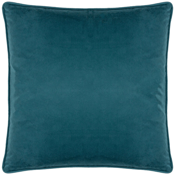 House of Bloom Poppy 43x43 Feather Filled Cushion Teal - XShowhome Limited - Riva
