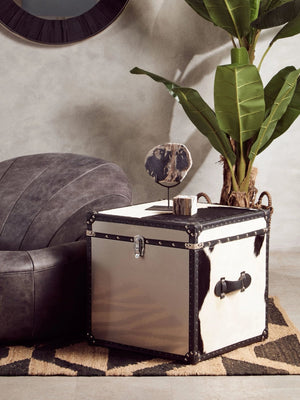 Hoxton Antique Black Leather Lounge Cocoon Chair - XShowhome Limited - Xshowhome