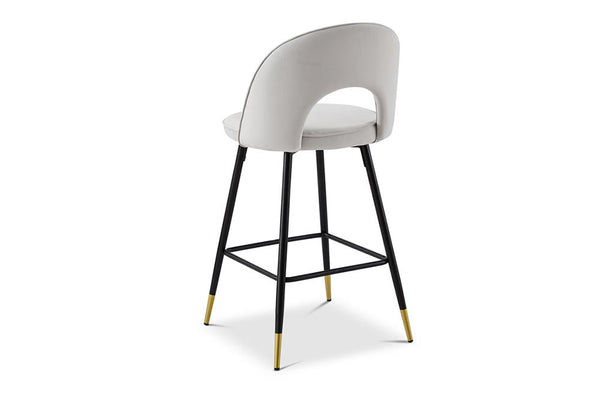 Hoxton Bar Stool in Light Grey - XShowhome Limited - Harvard Designs
