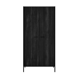 Hoxton Black 2 Door Wardrobe - Canwell Interiors Limited - Canwell