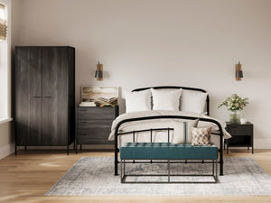 Hoxton Black 3 Drawer Chest - Canwell Interiors Limited - Canwell