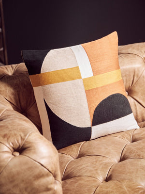 Hoxton Three Seat Brown Leather Modern Chesterfield Sofa - Canwell Interiors Limited - Xshowhome