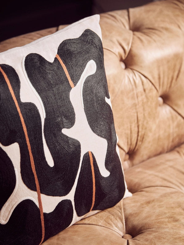 Hoxton Three Seat Brown Leather Modern Chesterfield Sofa - XShowhome Limited - Xshowhome