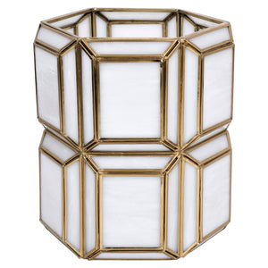 Hurricane light Ariana brass antique small - Canwell Interiors Limited - Richmond