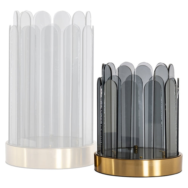 Hurricane light Daisey smoke small - Canwell Interiors Limited - Richmond