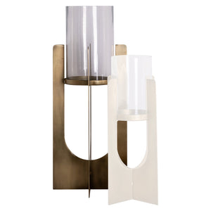 Hurricane light Dalou gold large - Canwell Interiors Limited - Richmond
