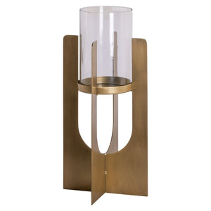 Hurricane light Dalou gold small - Canwell Interiors Limited - Richmond