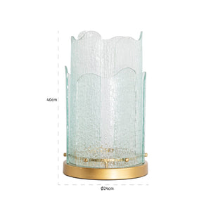 Hurricane light Danila gold large - Canwell Interiors Limited - Richmond