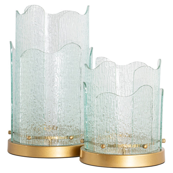 Hurricane light Danila gold large - Canwell Interiors Limited - Richmond