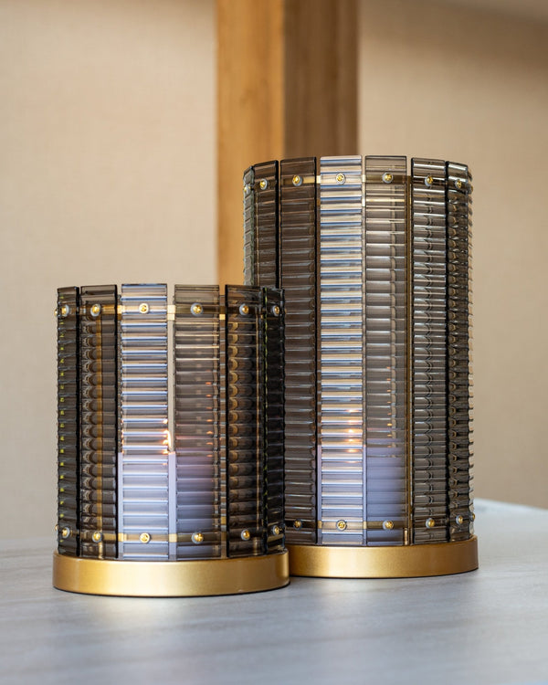 Hurricane Light Daylin Smoke Large - XShowhome Limited - Richmond