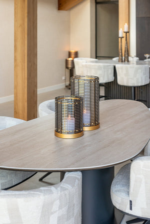 Hurricane Light Daylin Smoke Large - XShowhome Limited - Richmond