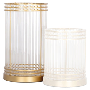 Hurricane light Dyara gold large - Canwell Interiors Limited - Richmond