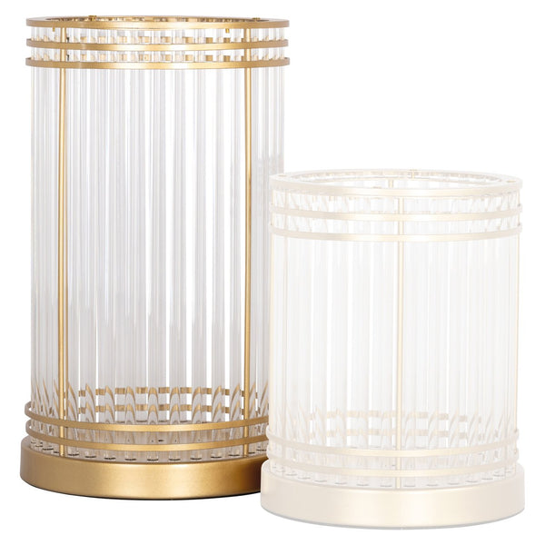 Hurricane light Dyara gold large - Canwell Interiors Limited - Richmond