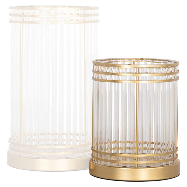 Hurricane light Dyara gold small - Canwell Interiors Limited - Richmond