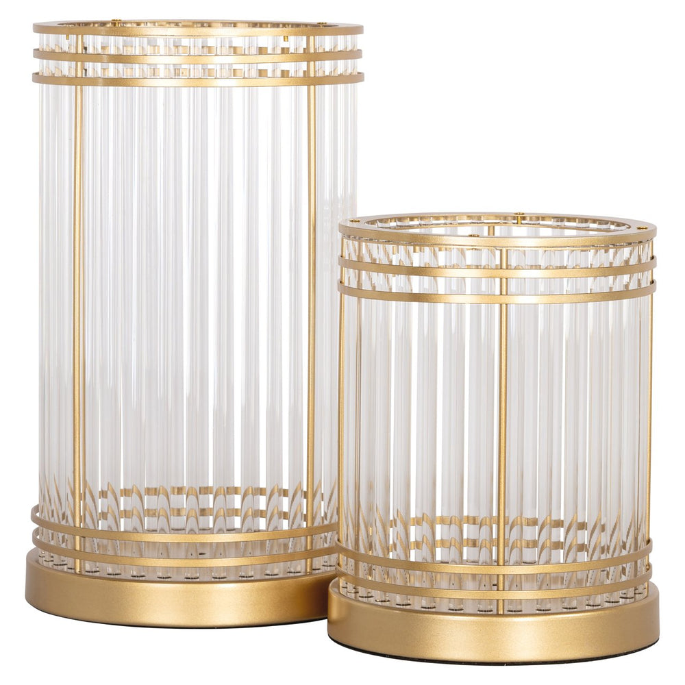 Hurricane light Dyara gold small - Canwell Interiors Limited - Richmond