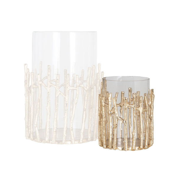 Hurricane light Loretta gold small - Canwell Interiors Limited - Richmond