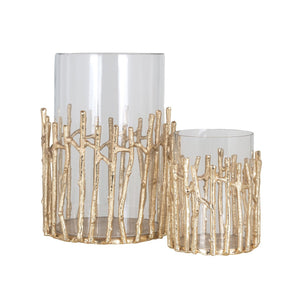 Hurricane light Loretta gold small - Canwell Interiors Limited - Richmond
