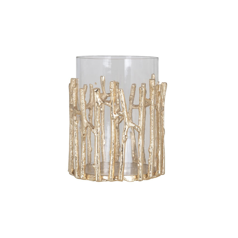 Hurricane light Loretta gold small - Canwell Interiors Limited - Richmond