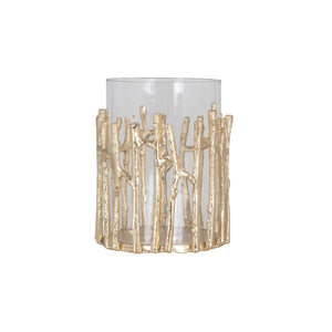 Hurricane light Loretta gold small - Canwell Interiors Limited - Richmond