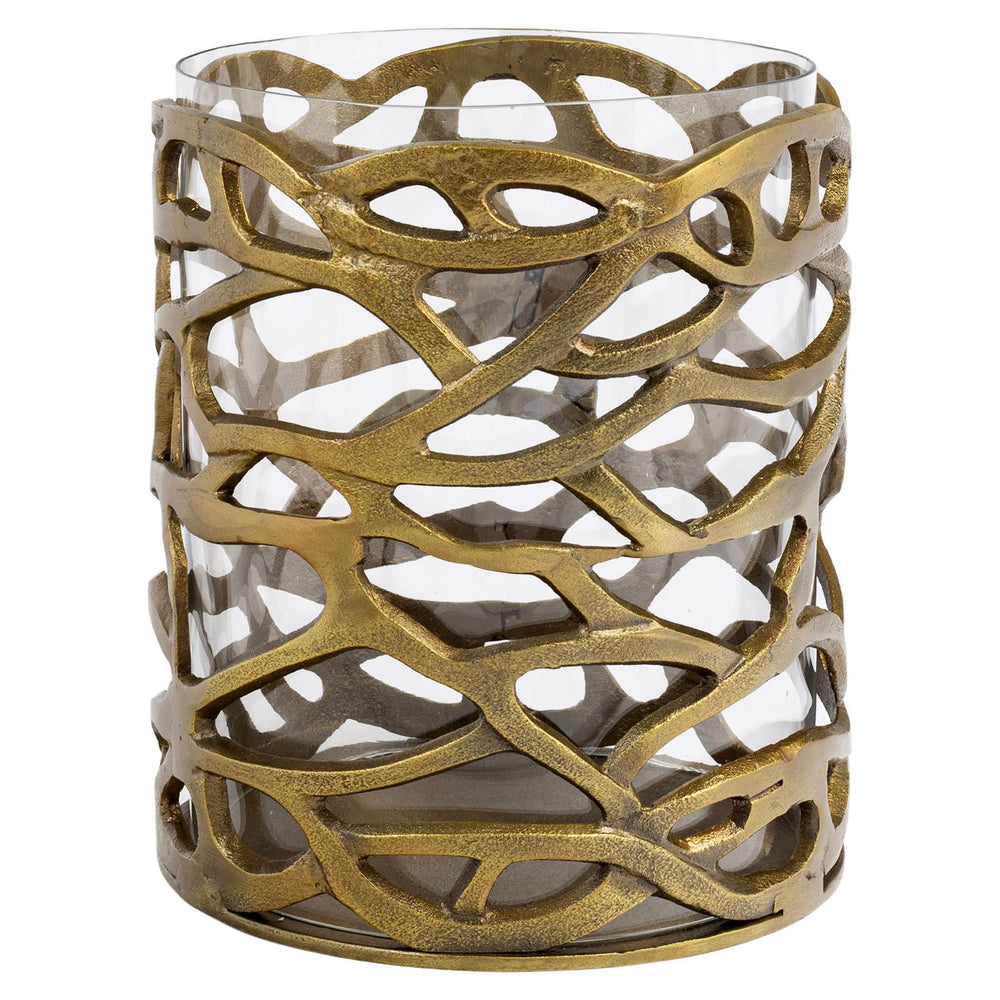 Hurricane light Mase brass antique - Canwell Interiors Limited - Richmond