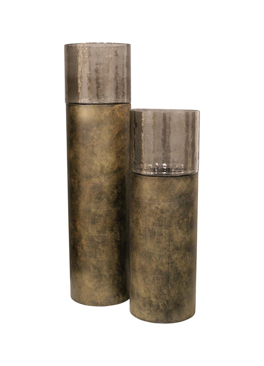 Hurricane light Mayce gold large - Canwell Interiors Limited - Richmond