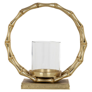 Hurricane light Merlyn gold small - Canwell Interiors Limited - Richmond