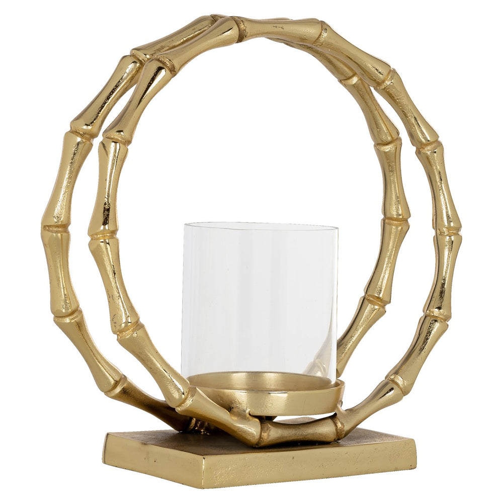 Hurricane light Merlyn gold small - Canwell Interiors Limited - Richmond