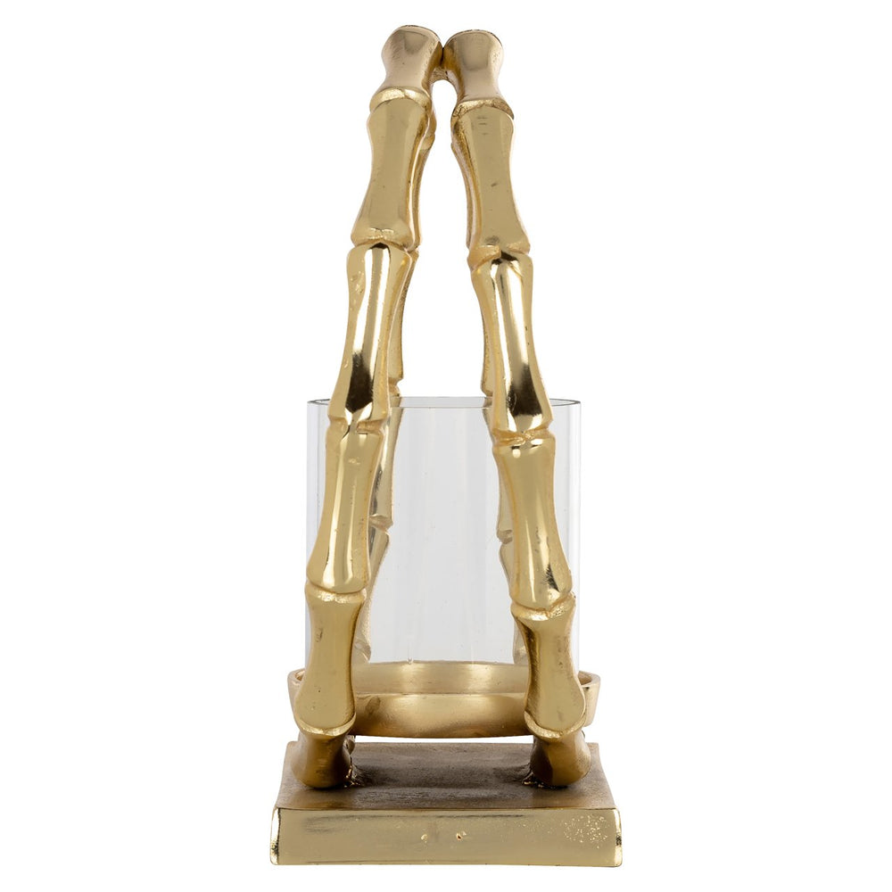 Hurricane light Merlyn gold small - Canwell Interiors Limited - Richmond