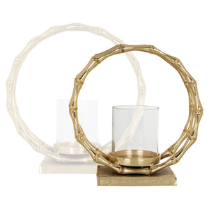 Hurricane light Merlyn gold small - Canwell Interiors Limited - Richmond