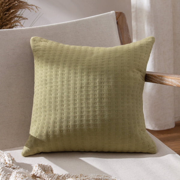 Hush 45x45 Feather Filled Cushion Avocado - Canwell Interiors Limited - Riva