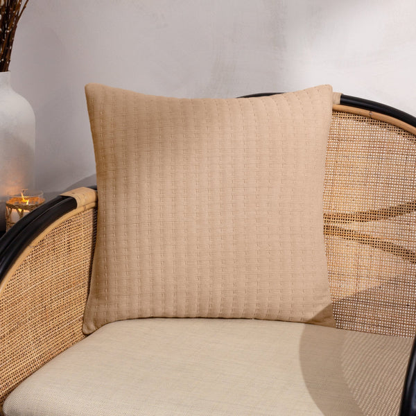 Hush 45x45 Feather Filled Cushion Taupe - Canwell Interiors Limited - Riva