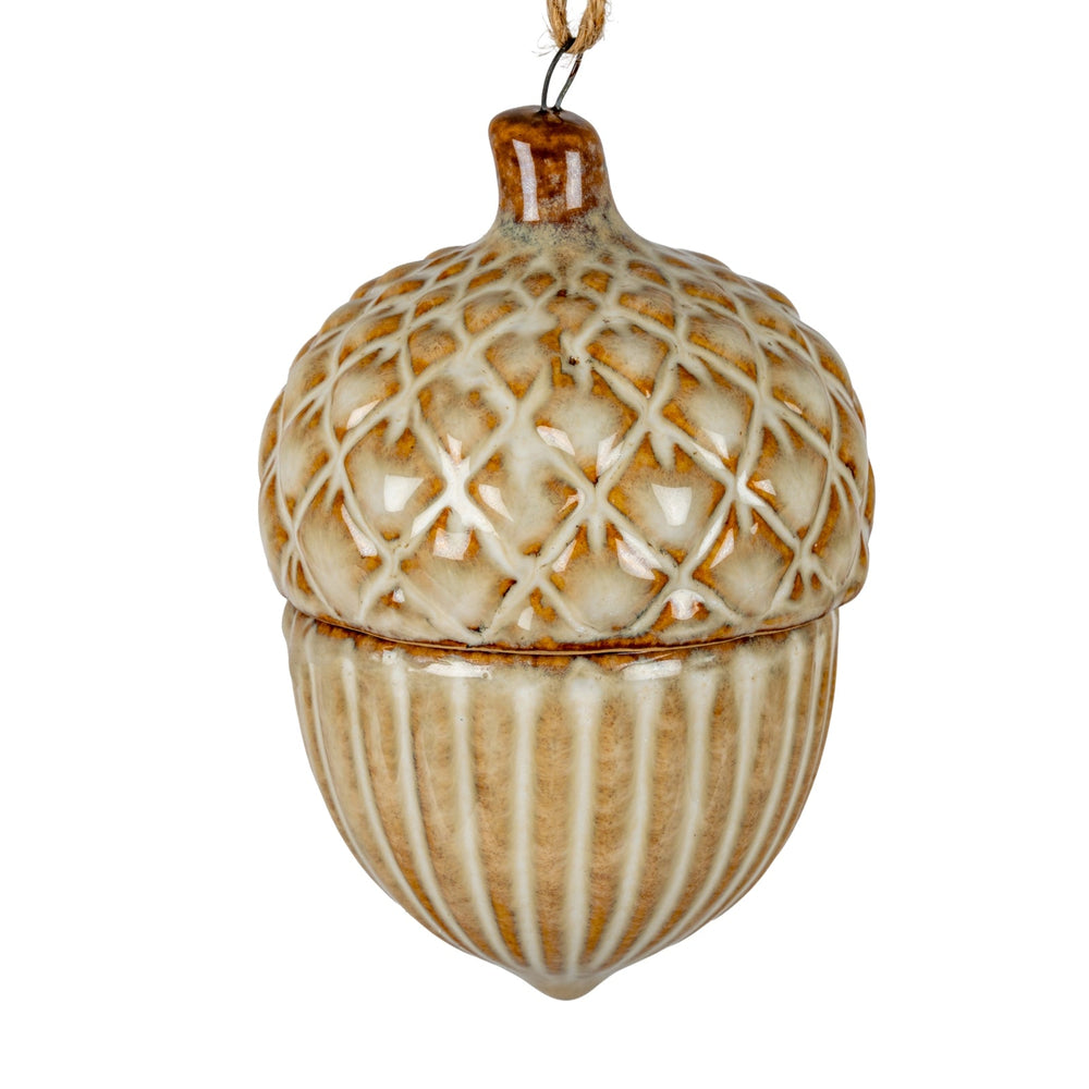 Hush Pinecone Ceramic Tree Ornament - Canwell Interiors Limited - Hills
