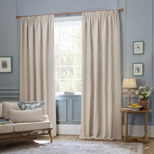 Hutton 228x137 Pencil Pleat Curtains Linen - XShowhome Limited - Riva