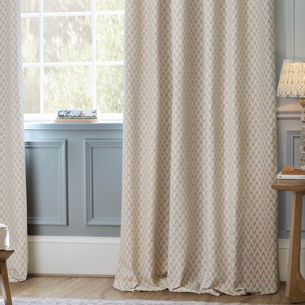 Hutton 228x137 Pencil Pleat Curtains Linen - XShowhome Limited - Riva