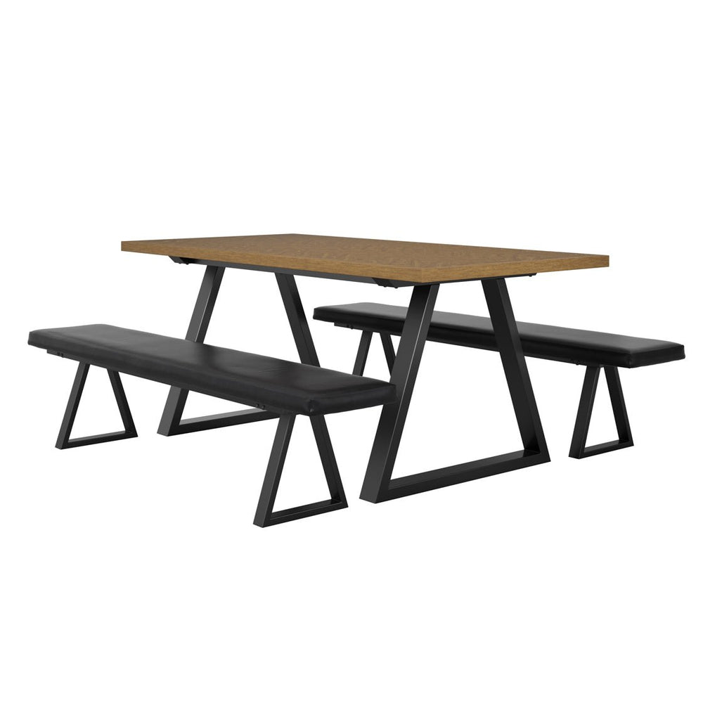 Hyde Black Bench - Canwell Interiors Limited - Canwell