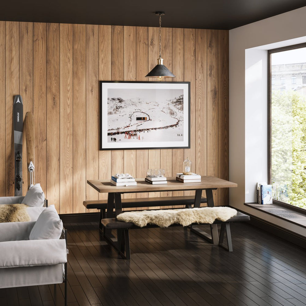 Hyde Natural & Black Dining Table - Canwell Interiors Limited - Canwell