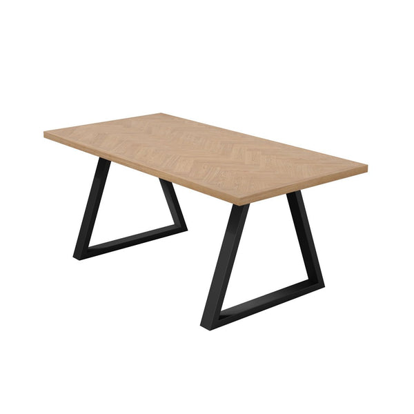 Hyde Natural & Black Dining Table - Canwell Interiors Limited - Canwell