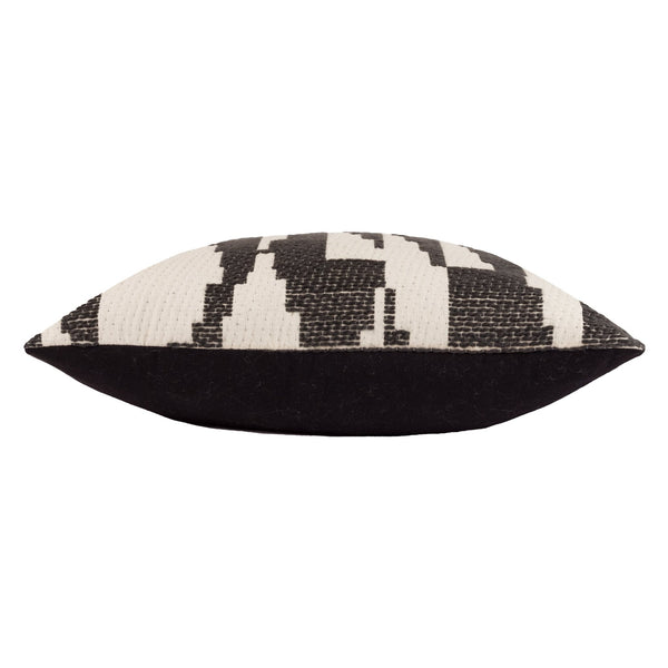 Ibizia 50x50 Feather Filled Cushion Black - Canwell Interiors Limited - Riva